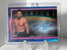 2025 Topps Midnight HNS-HC Henry Cejudo Horizon Signatures Auto