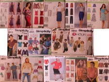 Simplicity women's Dresses tops skirts sewing patterns Uncut Your choice AA