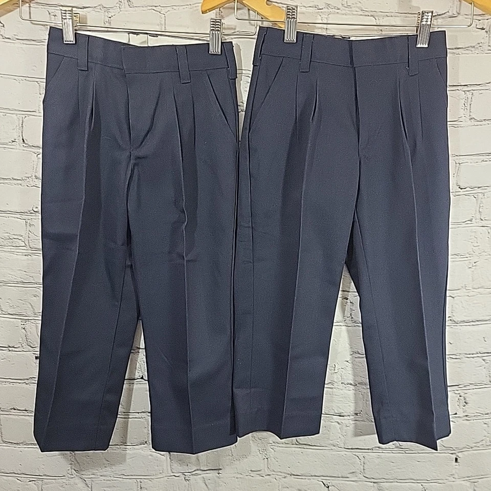 Niños Talla 5 Azul Marino Uniforme Escolar Pantalones Lote de 3 Pantalones 1 Pantalones Cortos A+ Ropa Nuevo Foto 4 de 4