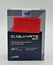 CARPRO CQUARTZ SiC 30ml Kit - Car Ceramic Coating Finish Bonds to Paint, Glass