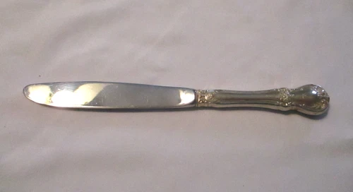 TOWLE STERLING HANDLE BUTTER KNIFE- OLD MASTER PATTERN - 1900-1940-MONO