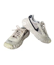 Nike Overbreak Undercover Sail Sneakers Women's 7 Cream Embroidered React foam