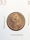 1883 Indian Head Penny coin