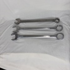Jumbo Wrenches x3 12 Point Combination ATD 2” 1 7/8” 1 7/16” Heavy Duty Auto