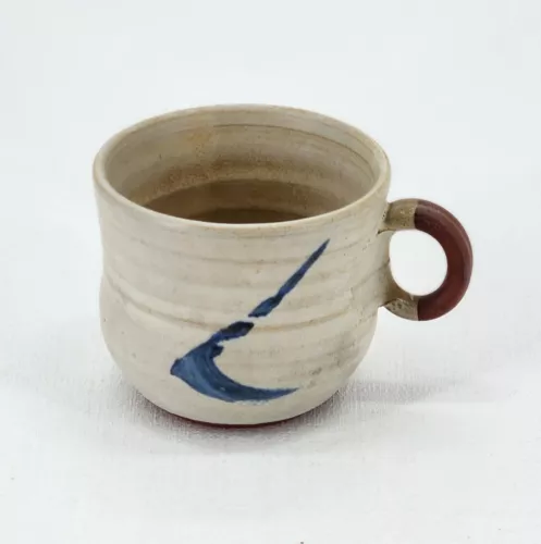 Vintage Stoneware Mug Signed