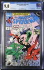 Amazing Spider-Man #342 CGC 9.8 WP NM/M 🥃🕷️ (Marvel 1990) Black Cat & Scorpion