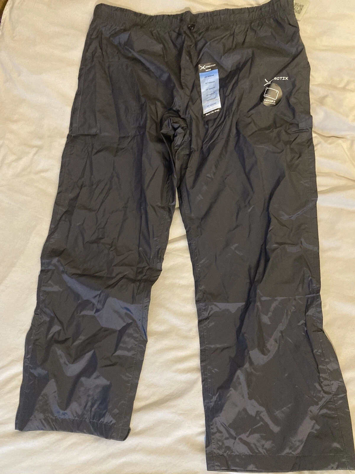 Arctix Men's Storm Rain Pant 34" 3XL (48-50W* 34L) Charcoal