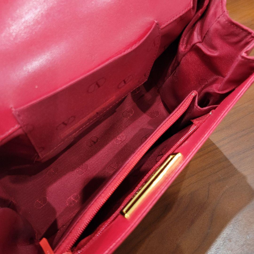 ヴァレンティノ　レッド×ゴールド　ハート　ミニハンドバッグ　トート　BAG ヴァレンティノ レッド×ゴールド ハート ミニハンドバッグ