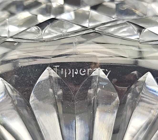tipperary crystal slievenamon bowl Irish Crystal 7" diameter