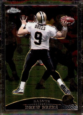 2009 Topps Chrome - Facing Left #TC26 Drew Brees