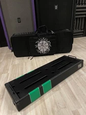 Samp Custom long Pedal Board