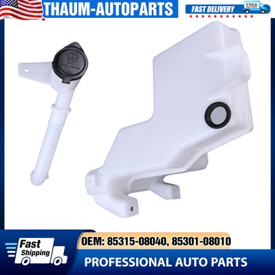 Windshield Washer Reservoir Tank For Toyota Sienna 2021-2023 W/ Pump & Pipe