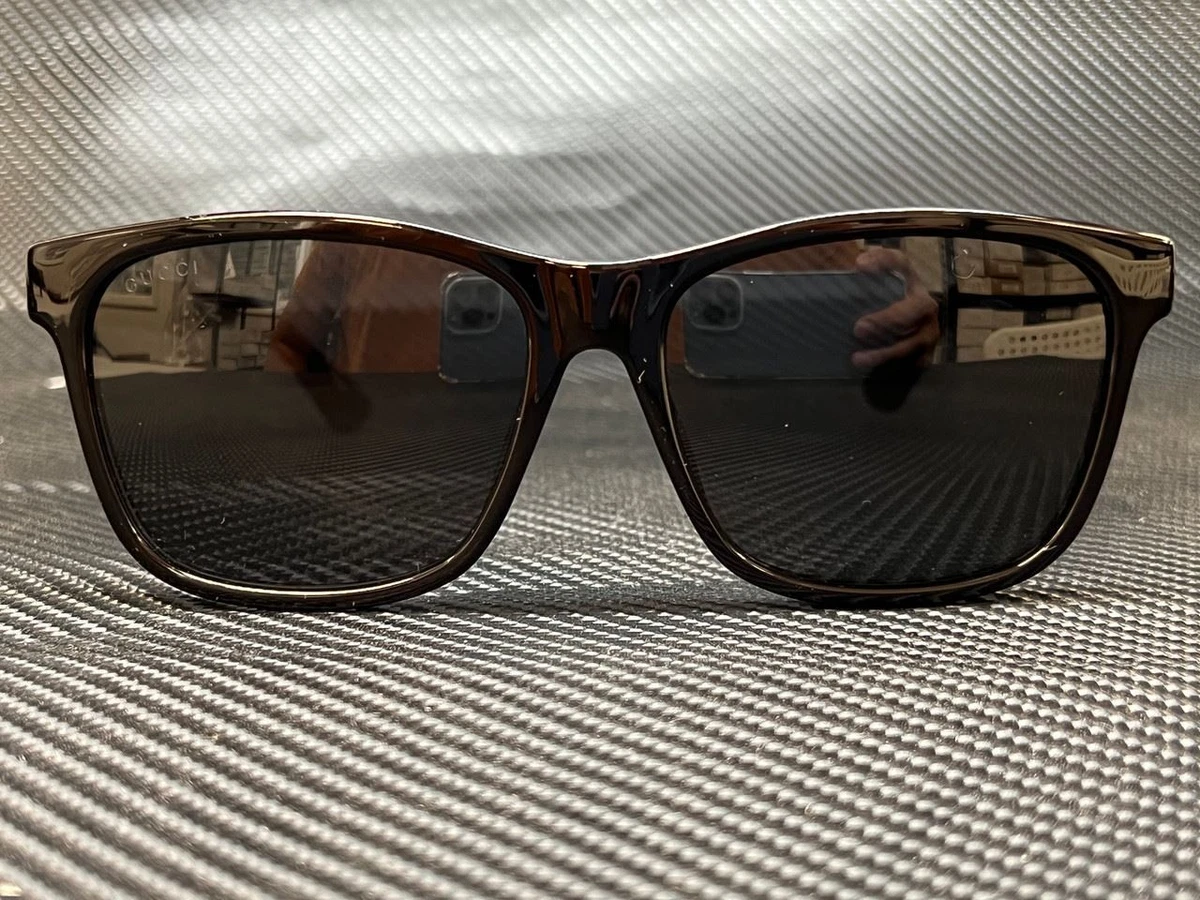 GUCCI GG0746SA 001 Black Grey Men