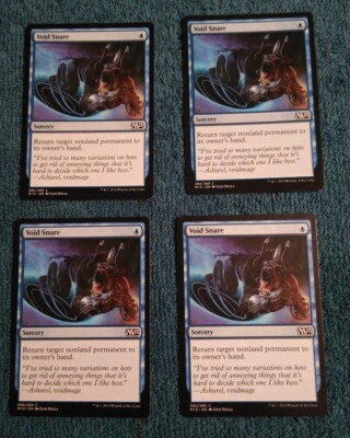 MTG 2015 CORE M15 VOID SNARE COMMON X4