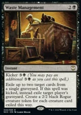 MTG Waste Management (40/485) Streets of New Capenna Commander NM