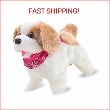 Liberty Imports Flip Over Puppy - Battery Operated Mechanical Jumping Little Pet