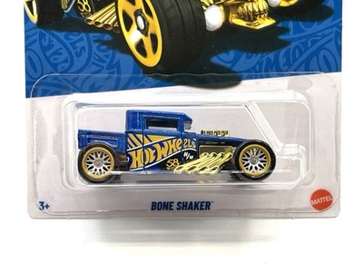 Hot Wheels 58th Anniversary Pearl & Chrome Bone Shaker CUSTOM