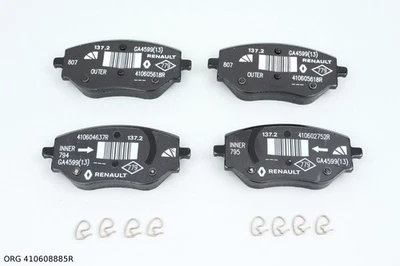 Plaquettes de frein Renault d’origine Clio V Logan III 410608885R - Photo 1/4