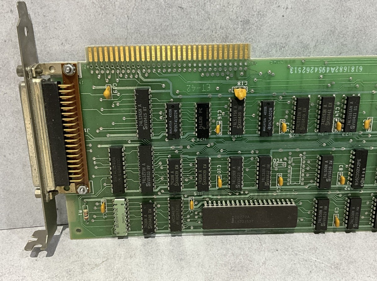 Vintage 1980s ISA Parallel Printer Card 8-Bit DB25 Interface