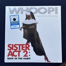 Sister Act 2 WHOOPI Back In the Habit Excl White Vinyl LP Record Walmart MINT