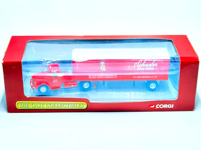 CORGI MACK LJ SEMI FRUEHAUF CONTAINER SCHÄFER BREWING CO 50702
