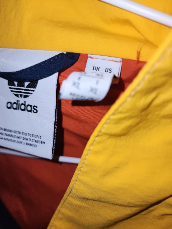 Adidas Color Block Cortavientos Trifolio Chaqueta de Pista Foto 3 de 4