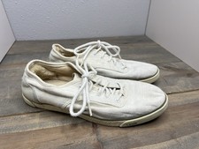 UGG Australia Womens Hally Natural Color Cream Canvas Sneakers- Size 9