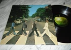 THE BEATLES ABBEY ROAD 12" VINYL RECORD 1ST PRESS MISALIGNED LOGO NO HER MAJESTY