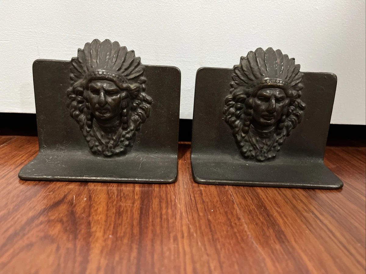 Antique Indian Bookends In Collectible Book Ends for sale | eBay