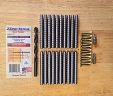 20-pk 3" #9 ZZem Screw Door Security & permanent door repair kit