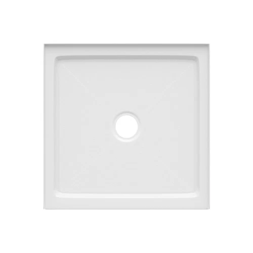 PROFLO PFSBA4848 Hammond 48" x 48" Square Shower Base - White - Picture 3 of 3