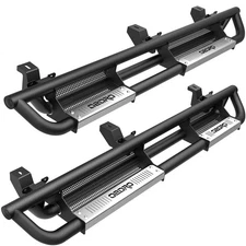 Running Boards Drop Step for 2007-2018 Jeep Wrangler JK 4 Door Side Nerf Bar B&S