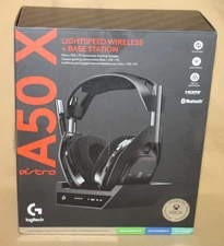 Logitech Astro A50 X Lightspeed Wireless + Base Station  Xbox, PS5, & PC - NEW