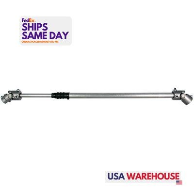 Borgeson 905, One Natural Steel Fits 76-86 Jeep Cj Manual Steering Shaft Assembl - Picture 1 of 9
