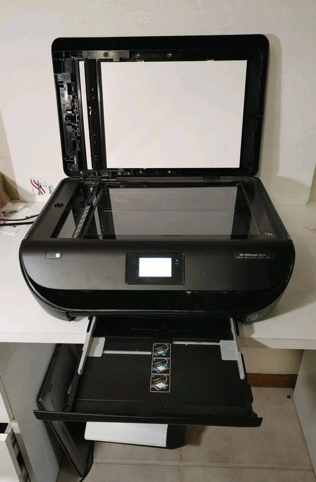 HP Officejet 4654 All-in-One Printer - Very Low Page Ct. Needs Ink. Tested. - Image 4 of 4