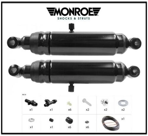 Nuevo Kit 2 Amortiguadores MONROE Traseros Chrysler DODGE Plymouth Clásico Ajustable Foto 2 de 3