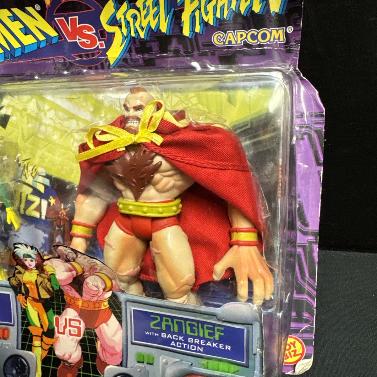 NEW VIDEO GAME SUPER STARS ROGUE VS ZANGIEF X-MEN STREET