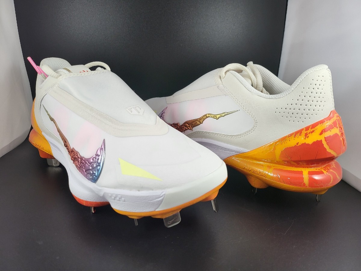 Nike Force Zoom Trout 8 Pro NRG Phoenix Open White Orange Nike Force Zoom Trout 8 Pro NRG Phoenix Open White Orange