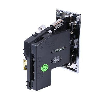 12V Token Coin Acceptor Selector Vending Arcade Machine Game 6 Multi Coin B