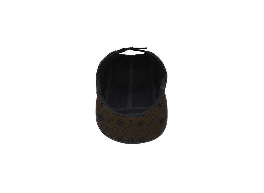 Supreme Flocked Denim Camp Cap Black | eBay