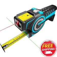 3-in-1 Digital Tape Measure, 330Ft Laser Measurement Tool with Rechargeable