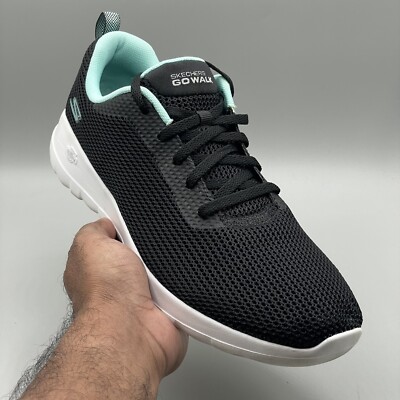 Skechers Womens Women Size 10 Go Walk Air Cooled Black