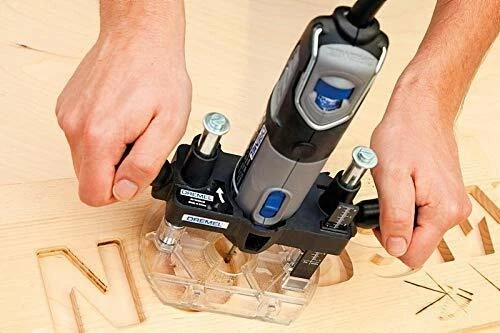 New Dremel 335-01 Plunge Lock-In Handle Router Attachment Clear Base - Picture 5 of 5