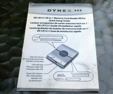 Dynex All-in-1 Memory Card Reader Guide DX-CR121
