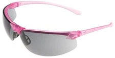 Encon Veratti LS7 Women's Safety Glasses Pink Frame Gray Lens Z87.1+