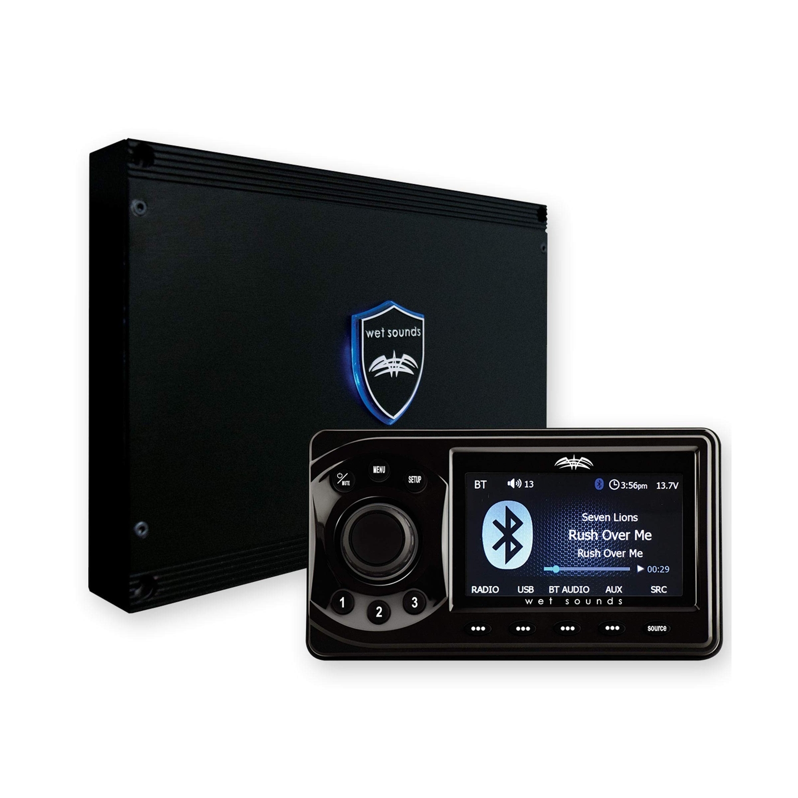 Wet Sounds WS-MC1 Marine MC-BB Black Box with MC-MD Controll