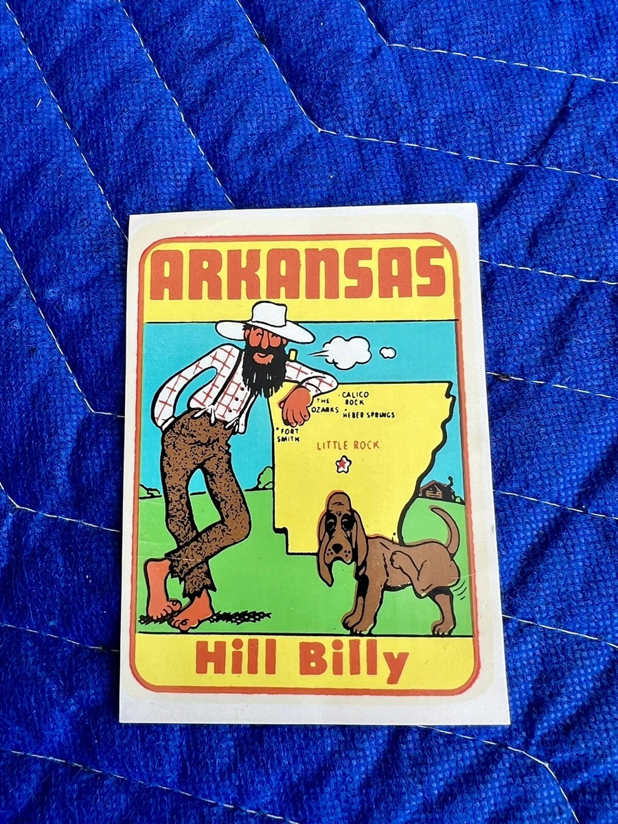 Adesivi Redneck Hillbilly Divertenti &ndash; Segnale Avvertimento, 2 Decalcomanie 4&Prime; Larghe WS401