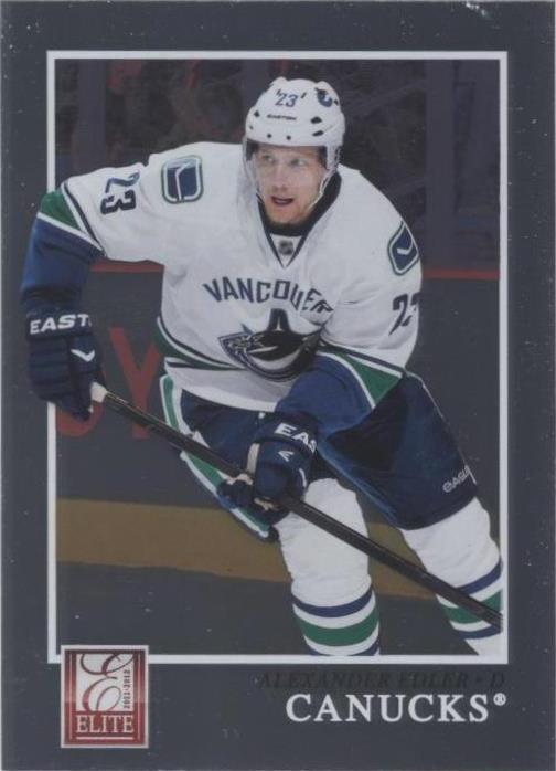 2011-12 Panini Elite - Alexander Edler #50 - 1 of 1