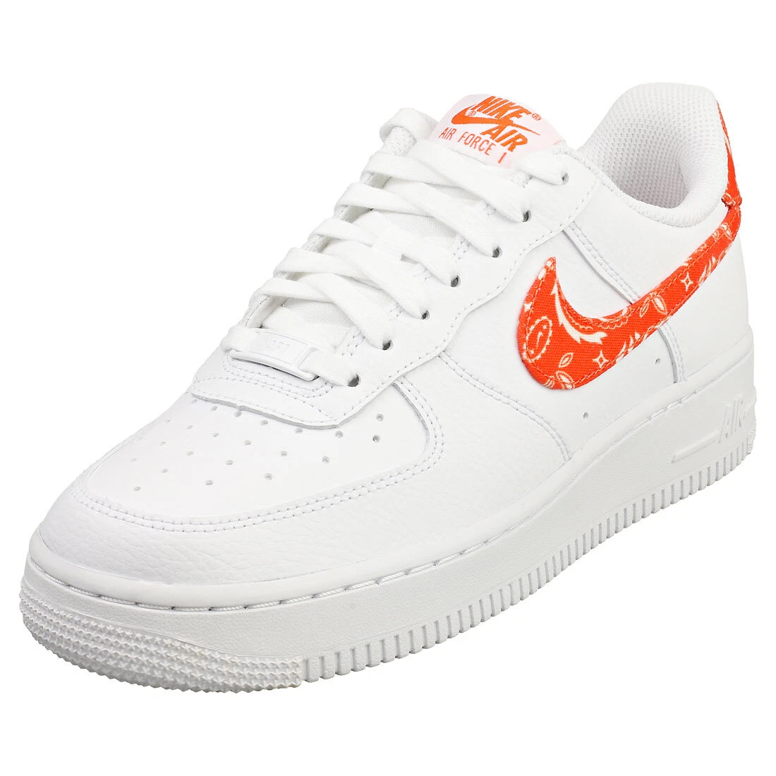 Air force 1 orange and white cheap