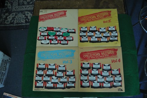 10 LP's Collector Records Of The 50's & 60's VG+ Volumes 1-10
